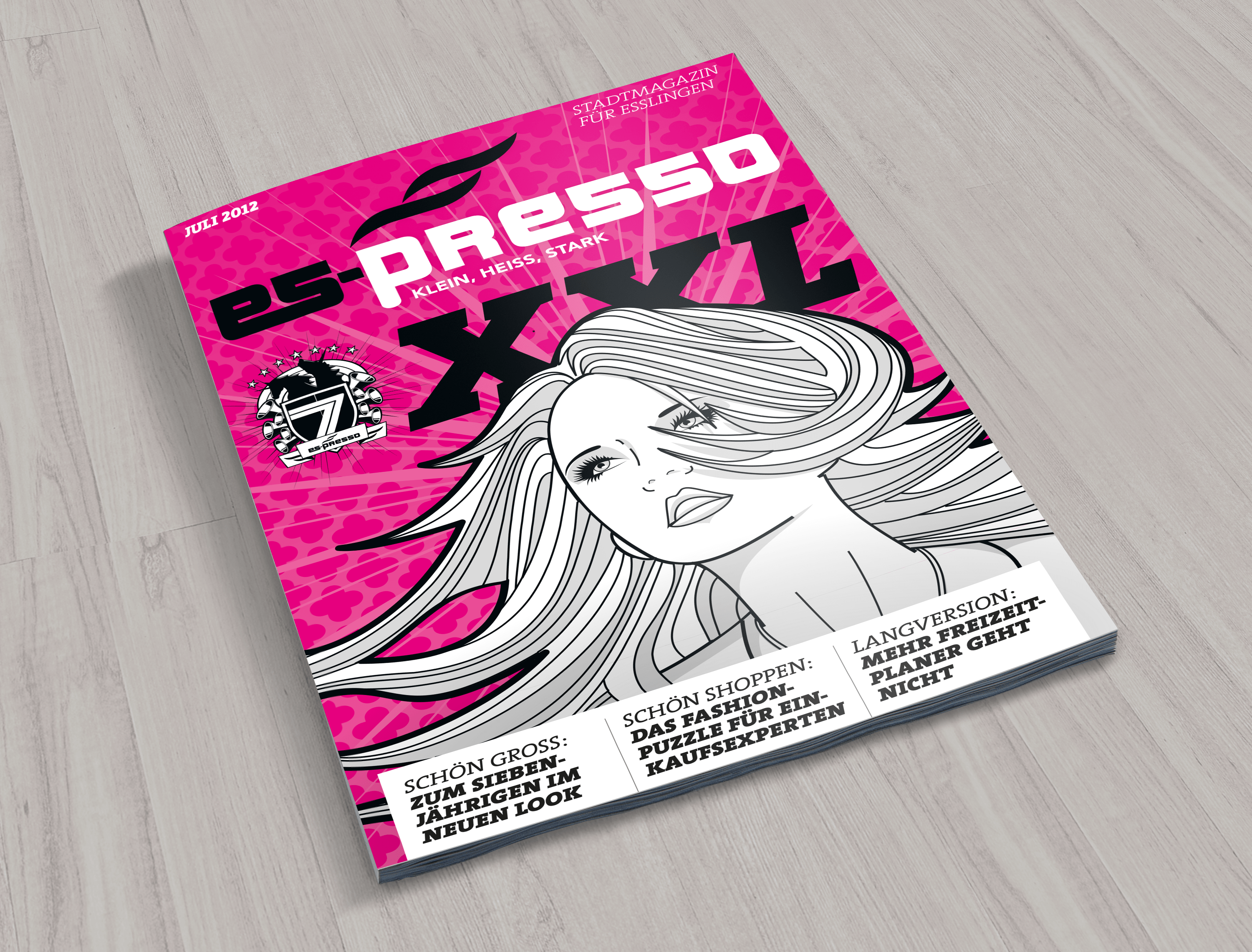 Redesign es-presso Stadtmagazin