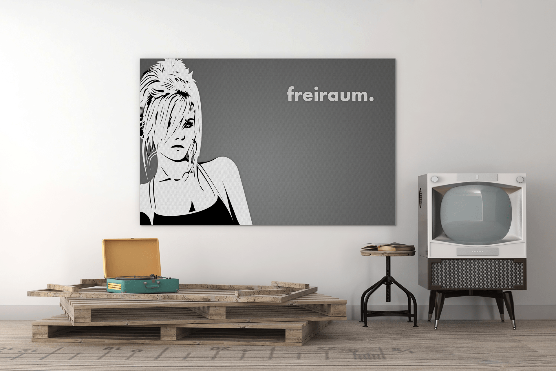 freiraum. vector art